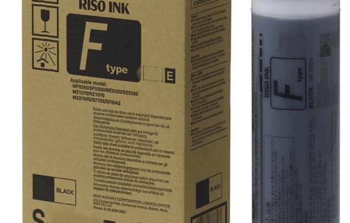 Краска черная S-8113E RISO INK FII TYPE BLACK E